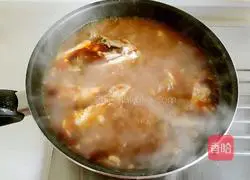 Illustration of how to make boiled fish 11