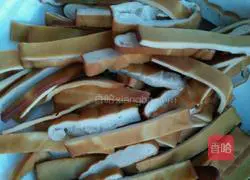 Homestyle Dried Tofu ~ Recipe Illustration 1