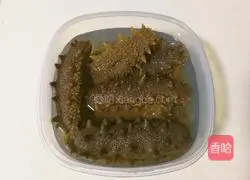 Illustration of how to make sea cucumbers with hot water bottle 6