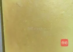 Illustration of how to make original cream cake roll 10