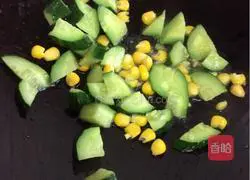 Illustration of how to make cashew nut shrimps 10