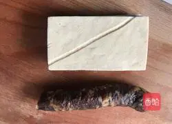 How to make steamed sausages with dried tofu 1