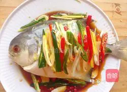 Illustration of how to cook fresh and tender golden pomfret 4
