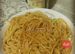 Illustration of how to make black pepper sauce pasta 5