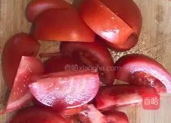 Illustration of cooking redwood fish with tomatoes 2