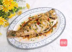 Illustration of steamed seabass 15