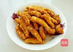 Illustration of how to make fried chicken tenders 9