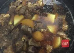 Illustration of how to make potato beef brisket 13