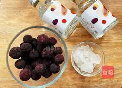 Illustration of homemade bayberry wine 1