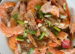 The correct way to steam frozen shrimp, nutritious and delicious, the meat is tender and fresh Illustration of how to make sweet but not fishy 7