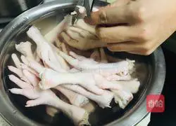 Illustration of Braised Chicken Feet 1