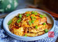 Fish flavor Illustration of how to make poached eggs 9