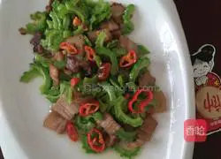 Bitter Melon Twice-cooked Pork Recipe Illustration 6