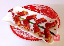 Enoki mushroom bacon roll recipe illustration 14