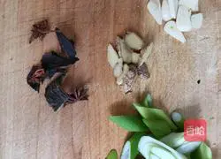 Illustration of braised red rooster 2