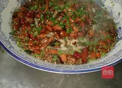 Illustration of how to make boiled fish/boiling fish 12