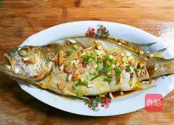 Recipe for gold and silver garlic croaker Illustration 12