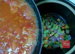 Illustration of how to make fragrant borscht soup 11