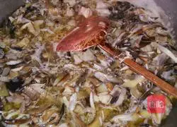 Illustration of Dongpo Pork Boiled Banana Flowers 4