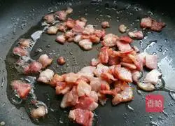 Illustration of how to make pasta (long noodles with red wine meat sauce) 4