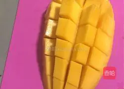 Cantonese Dessert - Mango Sago Recipe Illustration 2