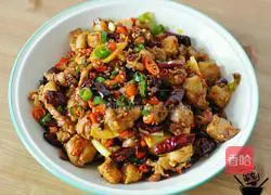 Illustration of how to make Geshan Spicy Chicken 8 