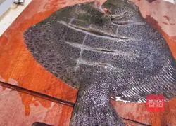 Illustration of how to make steamed turbot 1