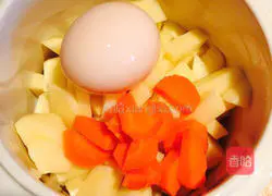 Simple potato salad balls Illustration of how to do it 1