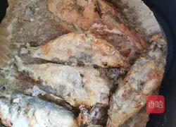 Illustration of how to make dry-fried sardines (air fryer version) 8