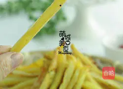 Illustration of how to make non-fried French fries 1
