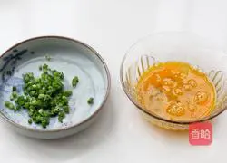 Illustration of how to make shrimp, tofu and steamed eggs 3