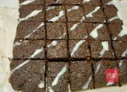 Illustration of how to make brownies 9