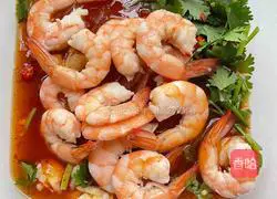 Illustration of how to make spicy and sour lemon shrimp 8