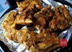 Illustration of roasted pig trotters 16