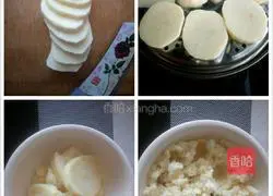 Illustration of how to make colorful mashed potatoes 2