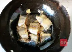 Illustration of braised mackerel tofu 4