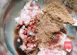 Illustration of how to make steamed celery with minced meat 4