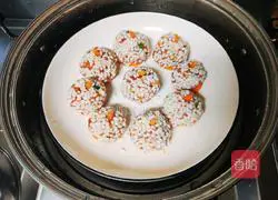 Illustration of how to make glutinous rice balls 7