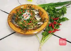 Illustration of how to make cold crucian carp (oil-free version) 13