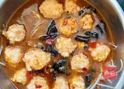 Illustration of how to make spicy shrimp slipper 10