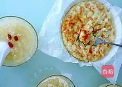 Cheese Baked Ham and Mashed Potatoes Recipe Illustration 9