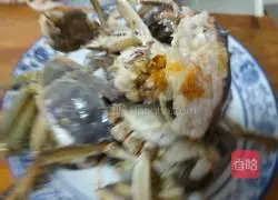 Illustration of how to make fried crabs with edamame 9