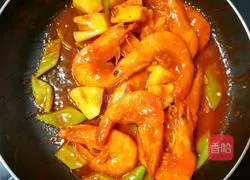 Pineapple Shrimp (Sweet and Sour Version) Recipe Illustration 8