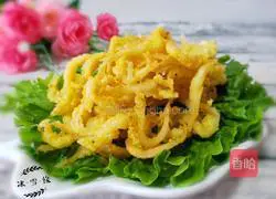 Illustration of how to make crispy whitebait 1