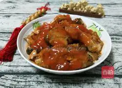 Illustration of how to make sweet and sour fish cubes 5