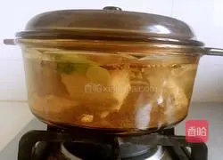 Illustration of how to make garlic white meat 8