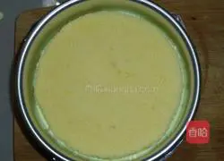 Illustration of making edamame mousse cake 9
