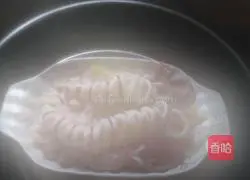 Illustration of how to make steamed squid 5