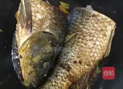 Exclusive illustration of stewed carp 5