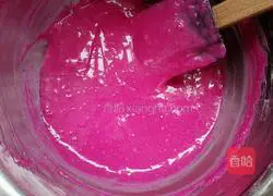 Pitaya cream cake roll recipe 5